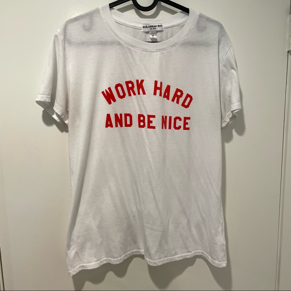 Be nice tee